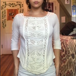 White FreePeople Blouse